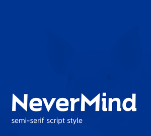 NeverMind semi-serif